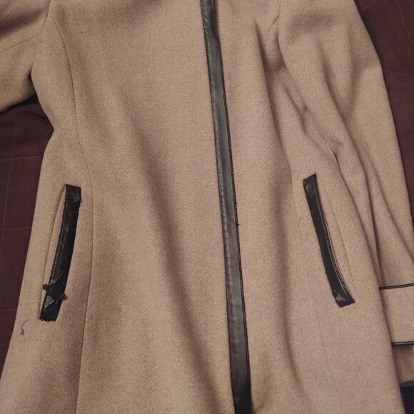 Calvin Klein wool blend women's coat size 2 - Picture 4 of 16